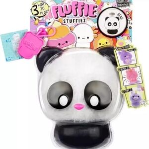 Fluffie Stuffiez Panda Bear NEW